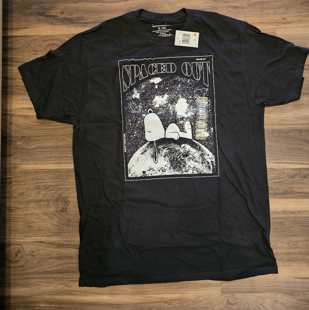 Cosmic Adventure Graphic Tee - Black